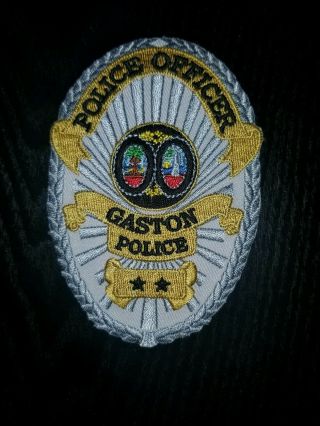 Gaston Sc Police Department Patch (badge Patch)