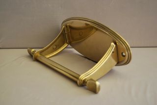 Brass Loo Roll Holder / Toilet / Roll Holder In Brass Reclaimed