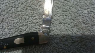 Vintage Schrade Walden 766 pocket knife 1946 - 73 antique knife 2