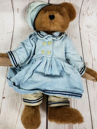 Vintage H.  M.  S.  Boyds U.  S.  S.  Unbearable Jointed Stuffed Plush Teddy Bear 1990 ' s 2