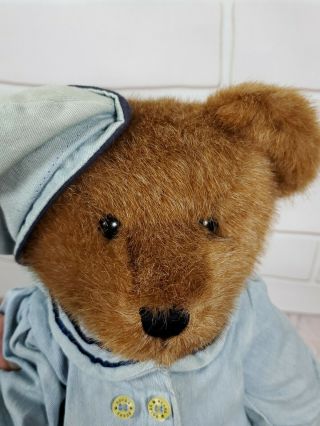 Vintage H.  M.  S.  Boyds U.  S.  S.  Unbearable Jointed Stuffed Plush Teddy Bear 1990 ' s 3