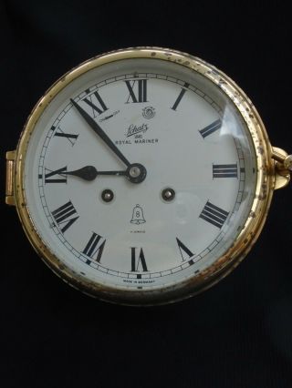 Schatz 1881 Royal Mariner 8 - Day Clock For Spares/repairs