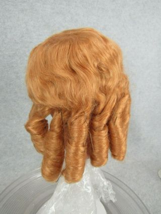 Vintage Dollspart Mohair Doll Wig Size 14 Blonde 3