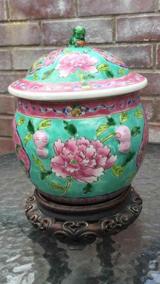 Chinese straits / nyonya peranakan porcelain Tureen 3