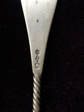 Albert Coles & Co.  Coin Silver Medallion Pattern 1863 Spoon (231047) 7