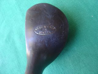 Antique Wright & Ditson Hickory Wood Shaft Golf Club Spoon 1920s