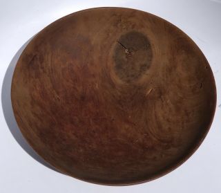 Vintage Mid Century John Shippey Wood Hand Turned Large Bowl Signed 2