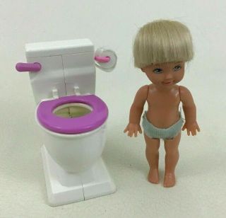 Barbie Baby Tommy Doll Talking Toilet Potty Training Toy Vintage 1994 Mattel A33