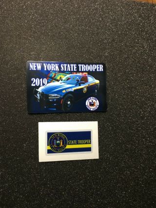 Pba 2019 Nysp York State Police Card