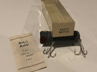 Vintage Antique Baby’s Rattle Bait Co.  Baby’s Rattle Lure,  Domestic Shippin 2