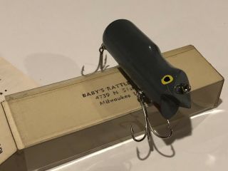 Vintage Antique Baby’s Rattle Bait Co.  Baby’s Rattle Lure,  Domestic Shippin 4