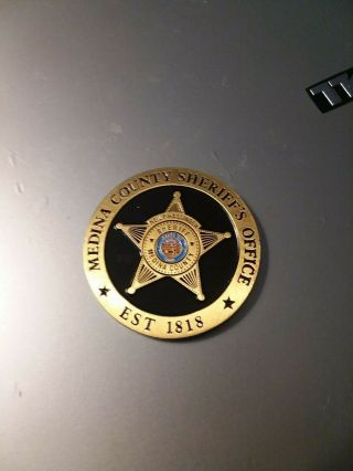 Medina County Ohio Sheriffs Police Department Challenge Coin