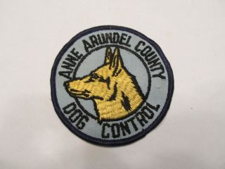 Maryland Anne Arundel Co Animal Control Warden Patch Old Cheese Cloth