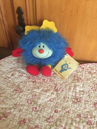 Rainbow Brite Blue Champ Sprite Plush Doll - Vintage 1983 Hallmark