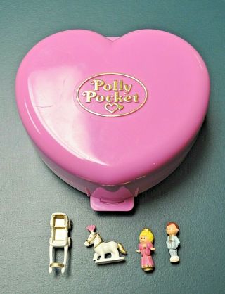 Vintage Polly Pocket Starlight Castle Compact 1992 Bluebird Toys Complete