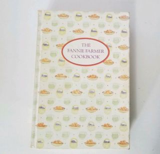 Vintage The Fannie Farmer Cookbook 1979 Classic Hardcover Book Marion Cunningham