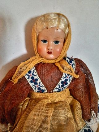 Vintage Ethnic Cloth Doll from Poland 2