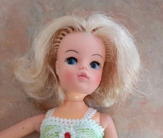 Sindy Doll Pedigree Vintage Melt Marks On Arms And Legs Outfit Stuck To Doll