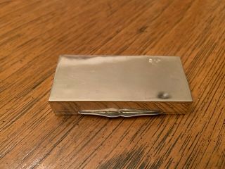 VINTAGE SPANISH STERLING SILVER 925 PILL SNUFF BOX. 2