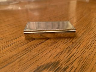 VINTAGE SPANISH STERLING SILVER 925 PILL SNUFF BOX. 6