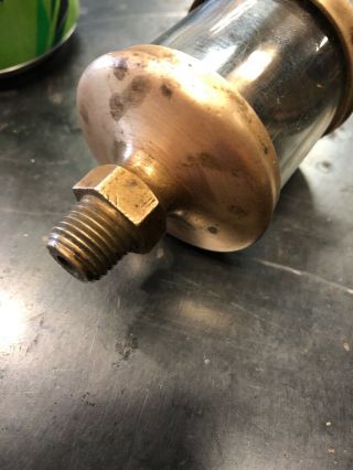 Antique Brass Lunkenheimer Pioneer N.  O 1 1/2 Drip Oiler 6