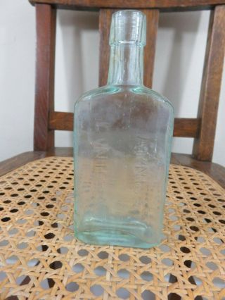 Antique Medicine Bottle J.  R.  Burdsall 