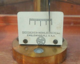Antique Vintage Seederer - Kohlbusch Apothecary Balance Scale 2