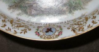 19th Century French SEVRES Porcelain Titled Topographic Comport - LOUIS PHILIPPE 4