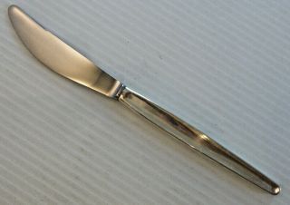 Great Buffet Knife - Georg Jensen " Cypress " Sterling Dinner Knife,  No Monogram