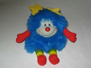 Rainbow Brite Blue Champ Sprite Plush Doll - Vintage 1983 Hallmark & Mattel