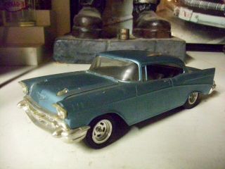 Vintage - 1957 Chevrolet Plastic Built - Up Model Car - Early Issue