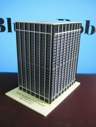 Modern Skyscraper Still Bank - First National City Bank Of York " Citibank "