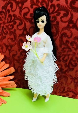 Dawn Pippa Vintage Clone Doll Fashion - Bridal Set (no Doll)