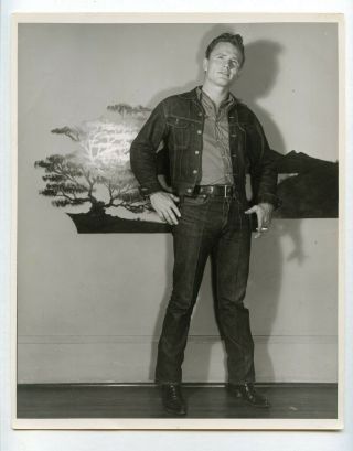 26 Vintage Photo Unknown Studio Nude Physique Jeans Man Male Snapshot Gay