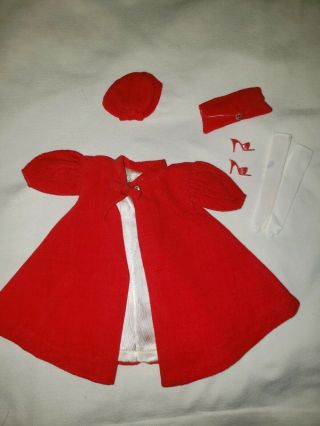 Vintage Barbie Red Flare Outfit 939 Complete