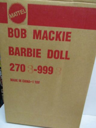 Vintage Bob Mackie Platinum Barbie Doll W/ Mailer Box 8