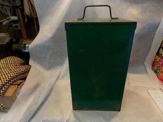 Vintage Coleman Tin Lantern Case Model 635 - 300 Made in Canada 2