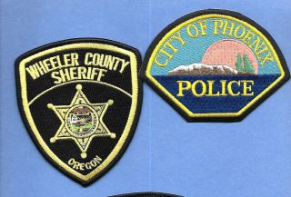2 Oregon - City Of Phoenix P.  D.  & Wheeler County Sheriff Dept