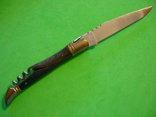 NTSA FANCY LAGUIOLE STYLE KNIFE 4 1/4 