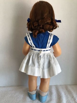 Vintage 16” Terri Lee Doll Auburn in Tagged 2 - Piece Outfit 2