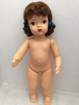 Vintage 16” Terri Lee Doll Auburn in Tagged 2 - Piece Outfit 5
