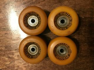 Vintage Vision Blurr Wheels With Bearings - Natural Color