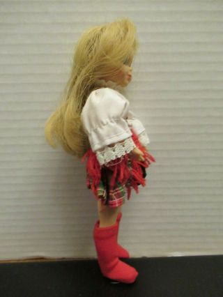1965 Tutti Vintage doll,  Mattel,  clothes,  Blonde hair,  6 