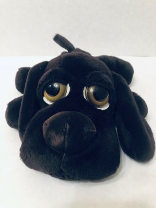 Russ Berrie Gunther 9” Stuffed Plush Beanie Labrador Retriever Lab Dog Black