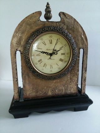 Vintage R.  W.  Winchester Mantle Clock Antiqued 13 - 1/4 " X10 " X5 - 1/8 Sf