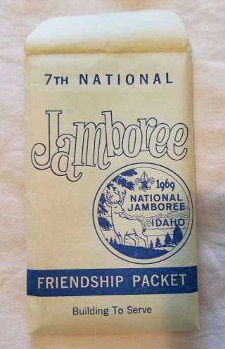 1969 National Scout Jamboree Friendship cards complete set - WOW 3