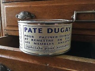 Pate Dugay Furniture Wax (Made in France) - Acajou Anglais (MAHOGANY) 2