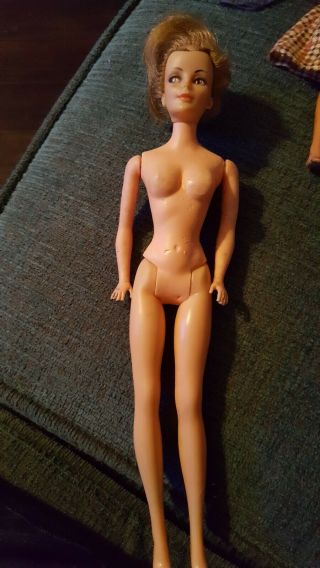 Vintage Ideal Toy Co Doll Vinyl Hard Plastic 11 1/2 Inch