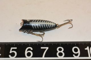 old tuff heddon baby lucky 13 spook plastic minnow lure 2