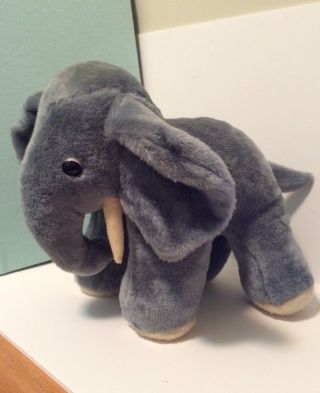 Vintage Elephant 11 " California Stuffed Toys Gray Plush Toy